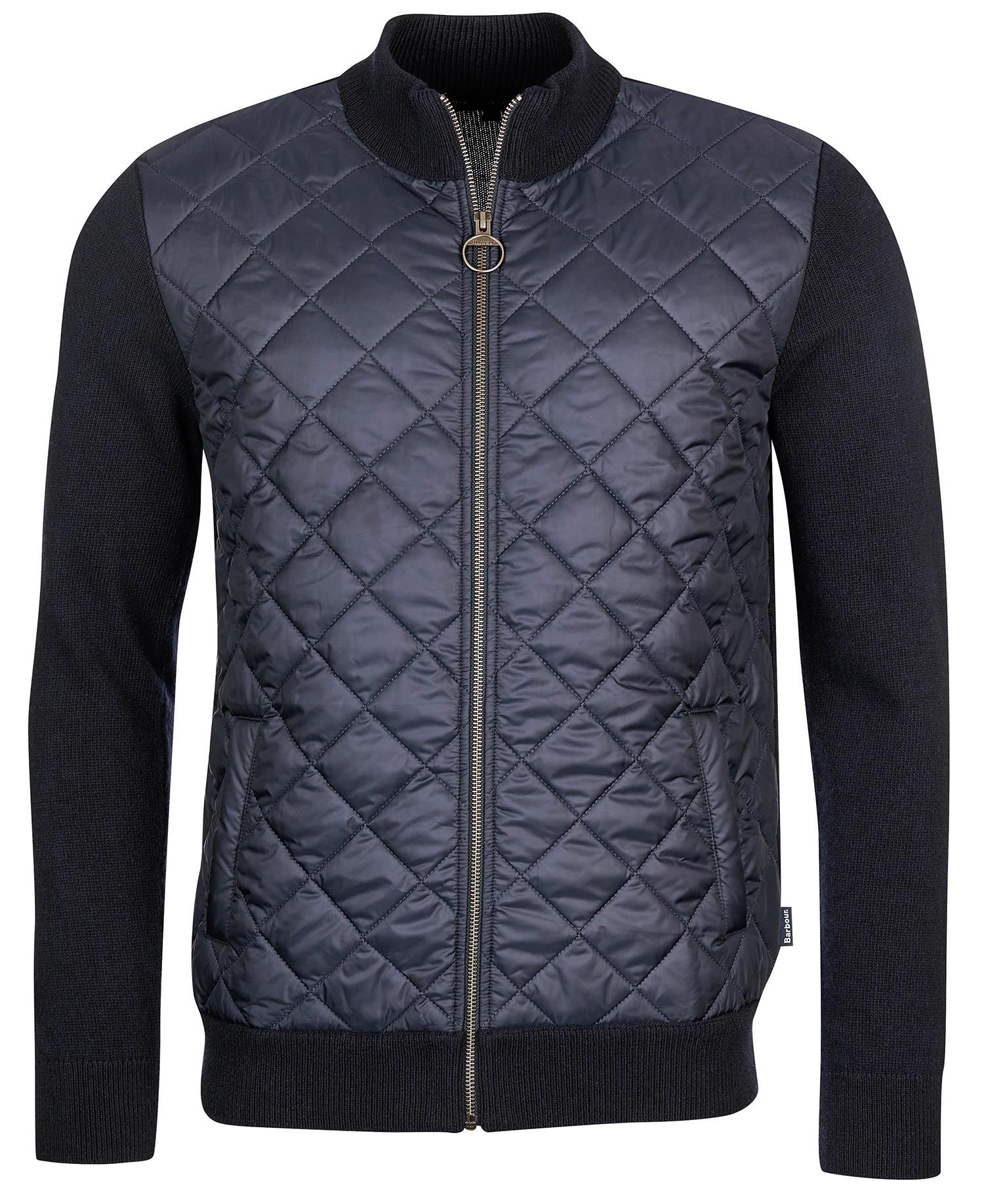 Barbour Essential Diamond Quilt Zip Through