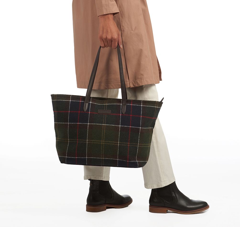 Barbour Witford Tartan Tote bag
