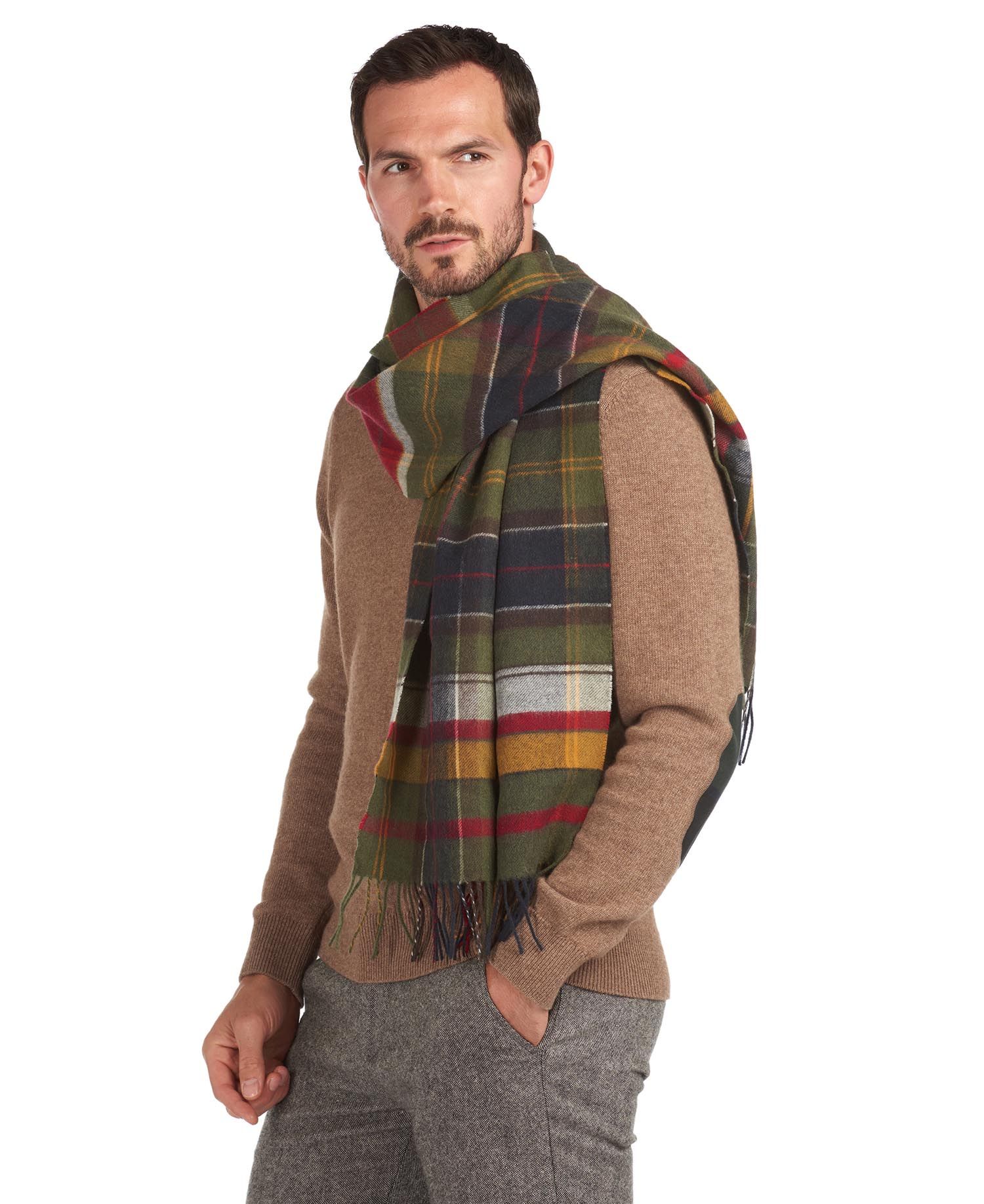 Barbour Mixed Tartan Scarf