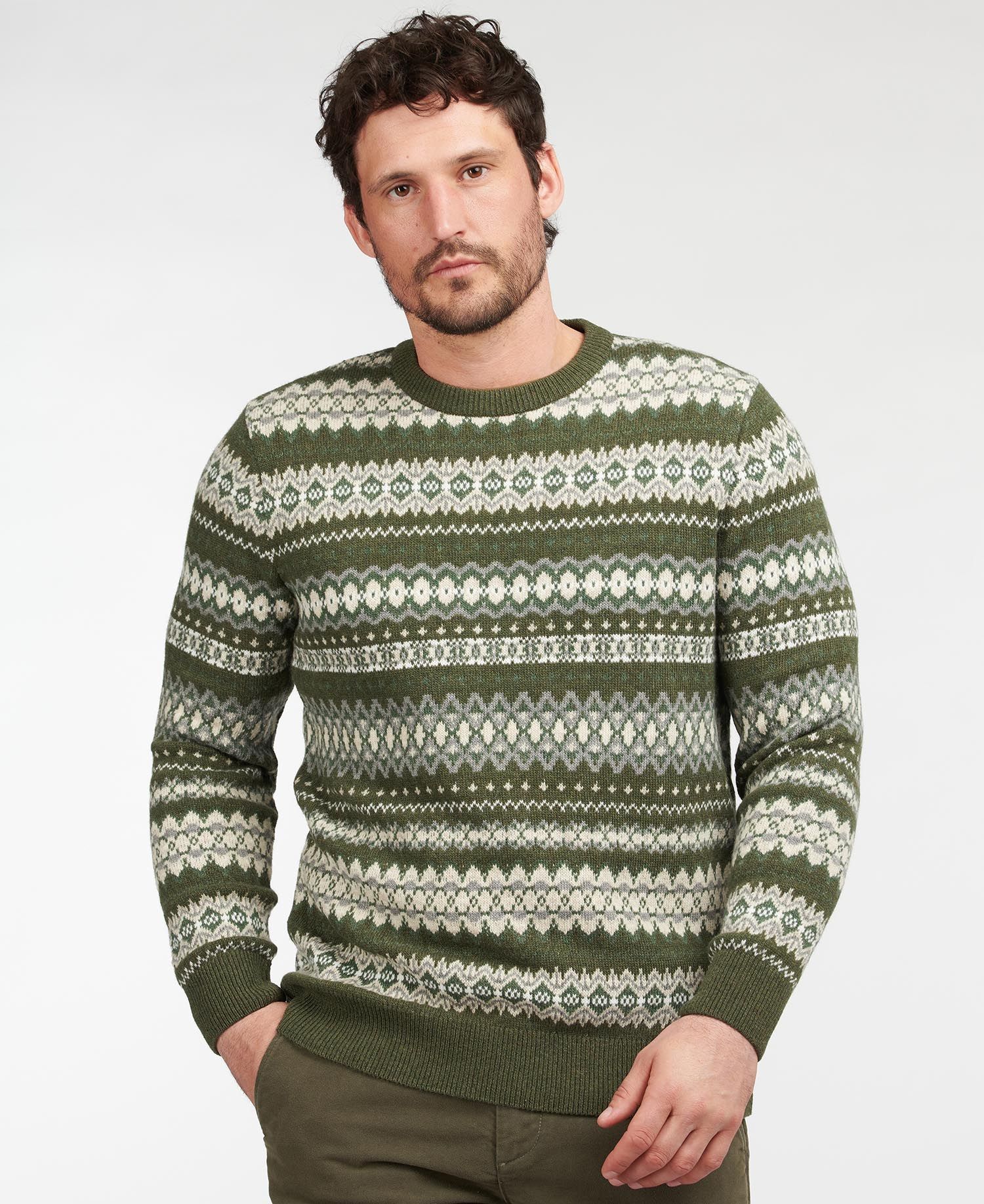 Barbour Case Fair Isle Crew Jumper