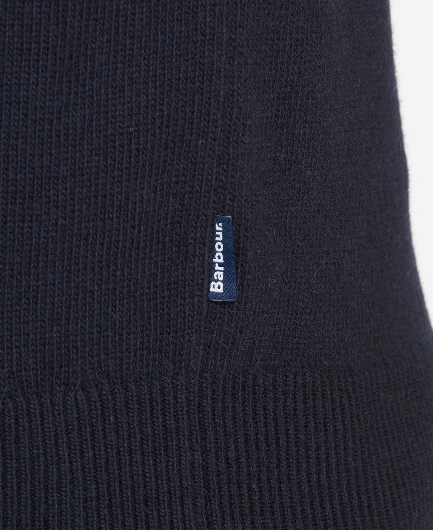 Barbour Essential Diamond Quilt Half Zip SweatShirt