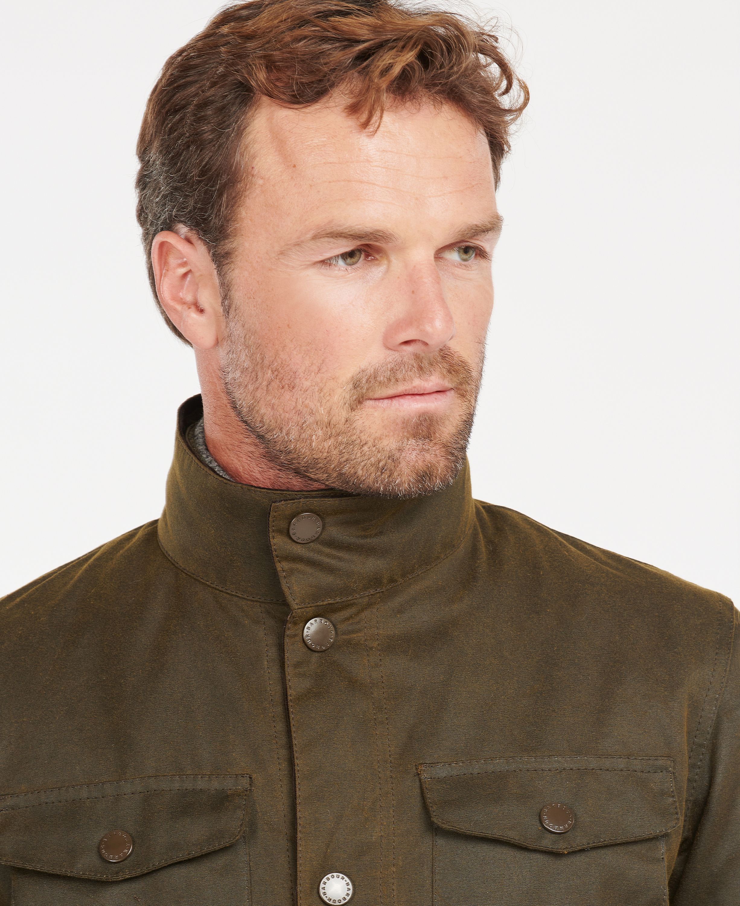 Barbour Ogston Waxed Cotton Jacket
