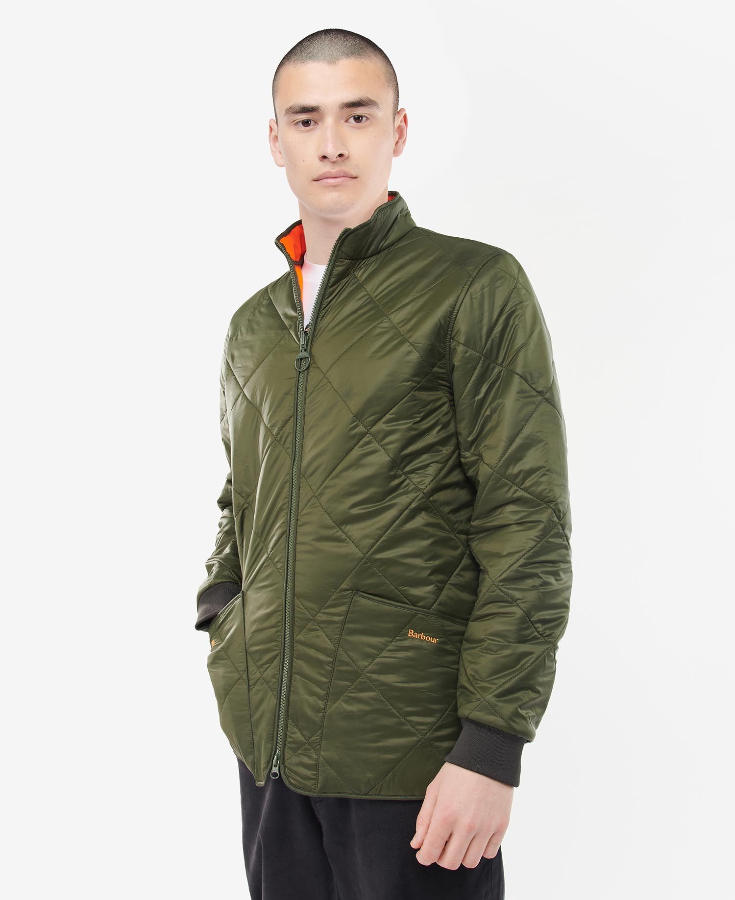 Barbour x Brompton Reversible Fold Quilted Jacket