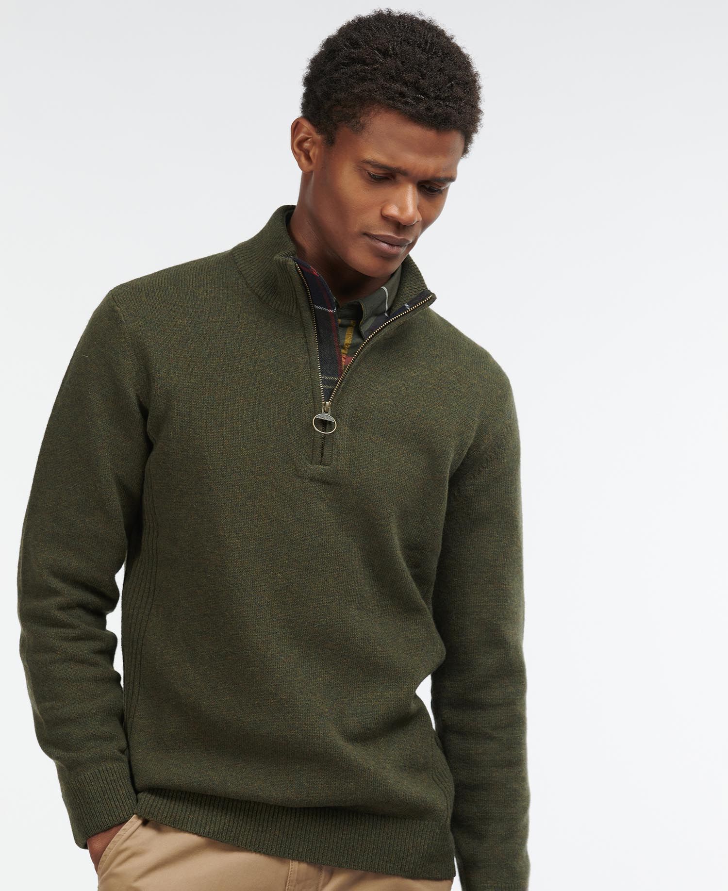 Barbour Holden Half Zip Sweater