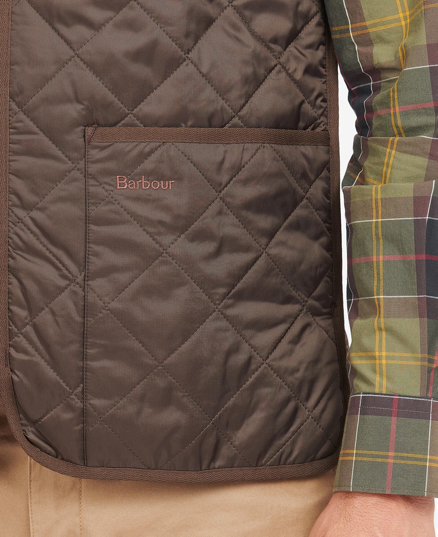 Barbour Quilted Waistcoat/Zip-In Liner