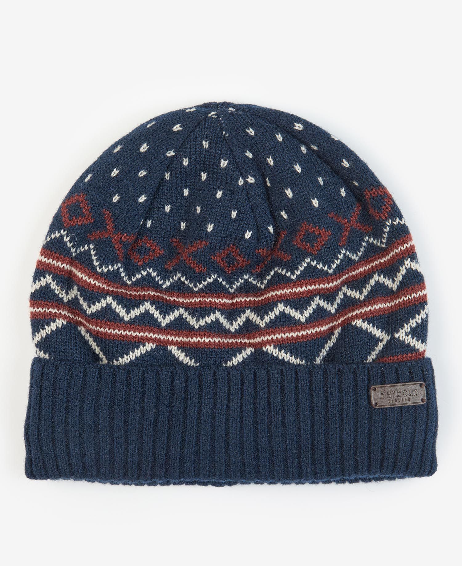 Barbour Rothbury Fairisle Beanie & Scarf Gift Set