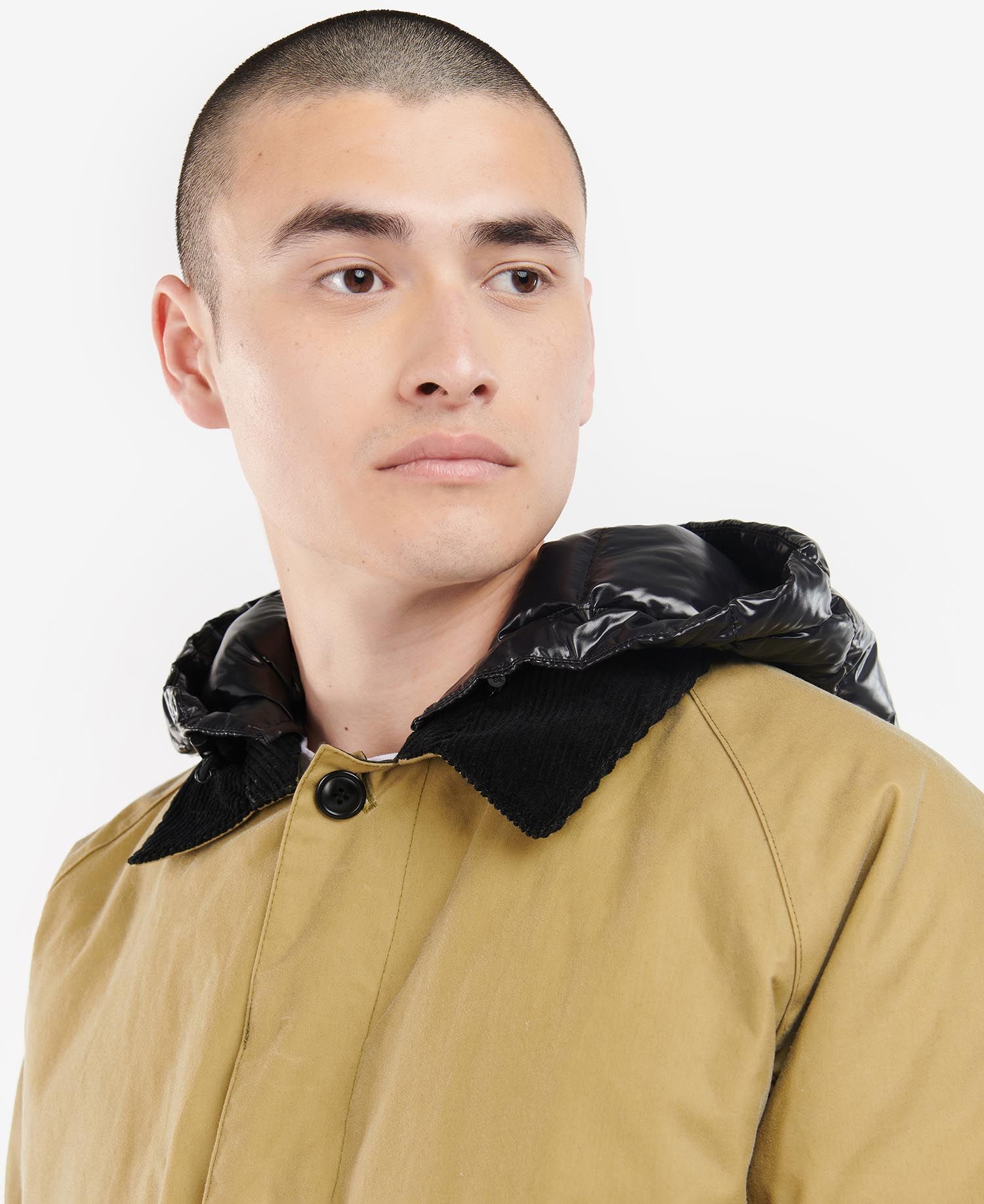 Barbour x Moncler Barra Peacoat