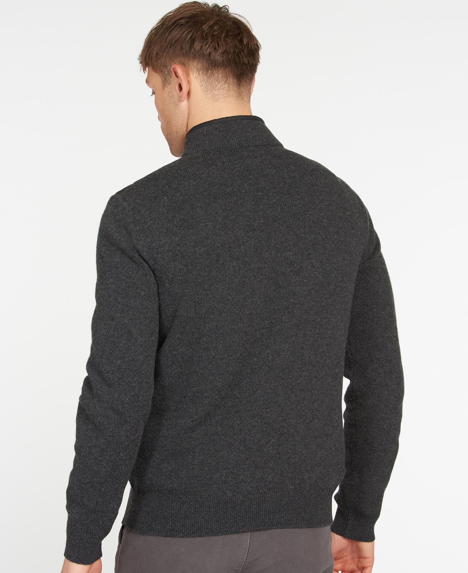 Barbour Essential Diamond Quilt Half Zip SweatShirt