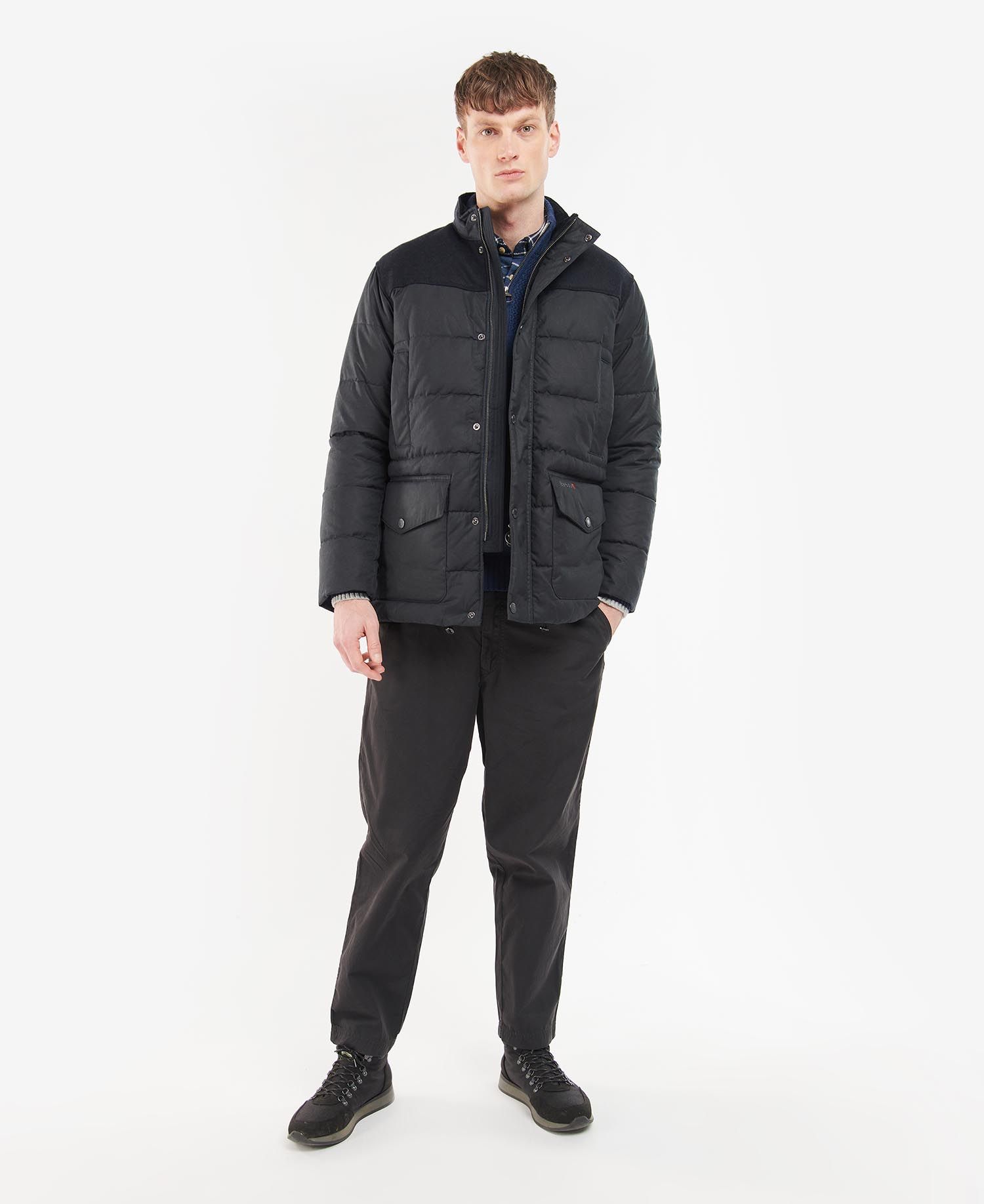 Barbour Baffle Trellon Wax Jacket