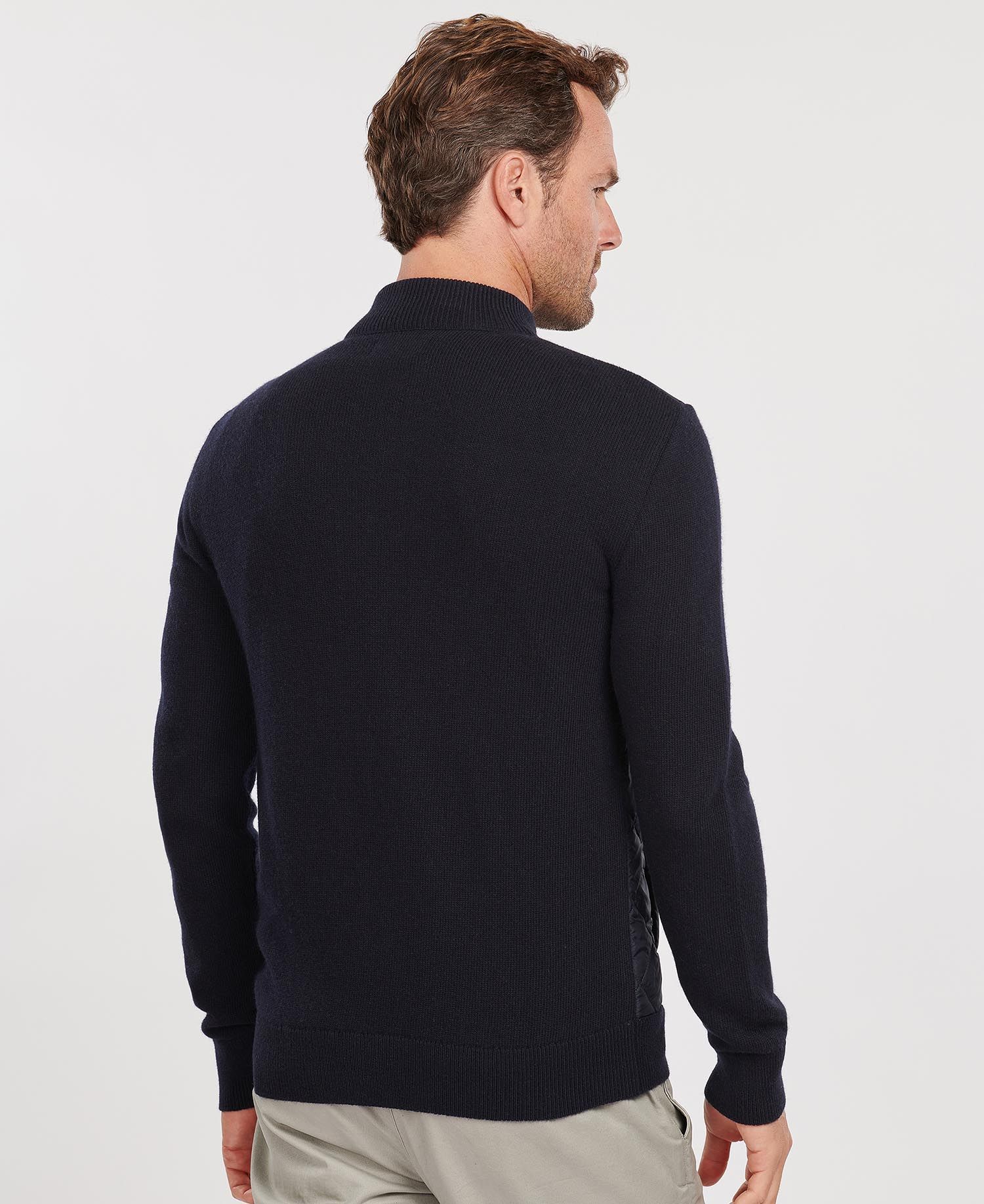 Barbour Essential Diamond Quilt Zip Through