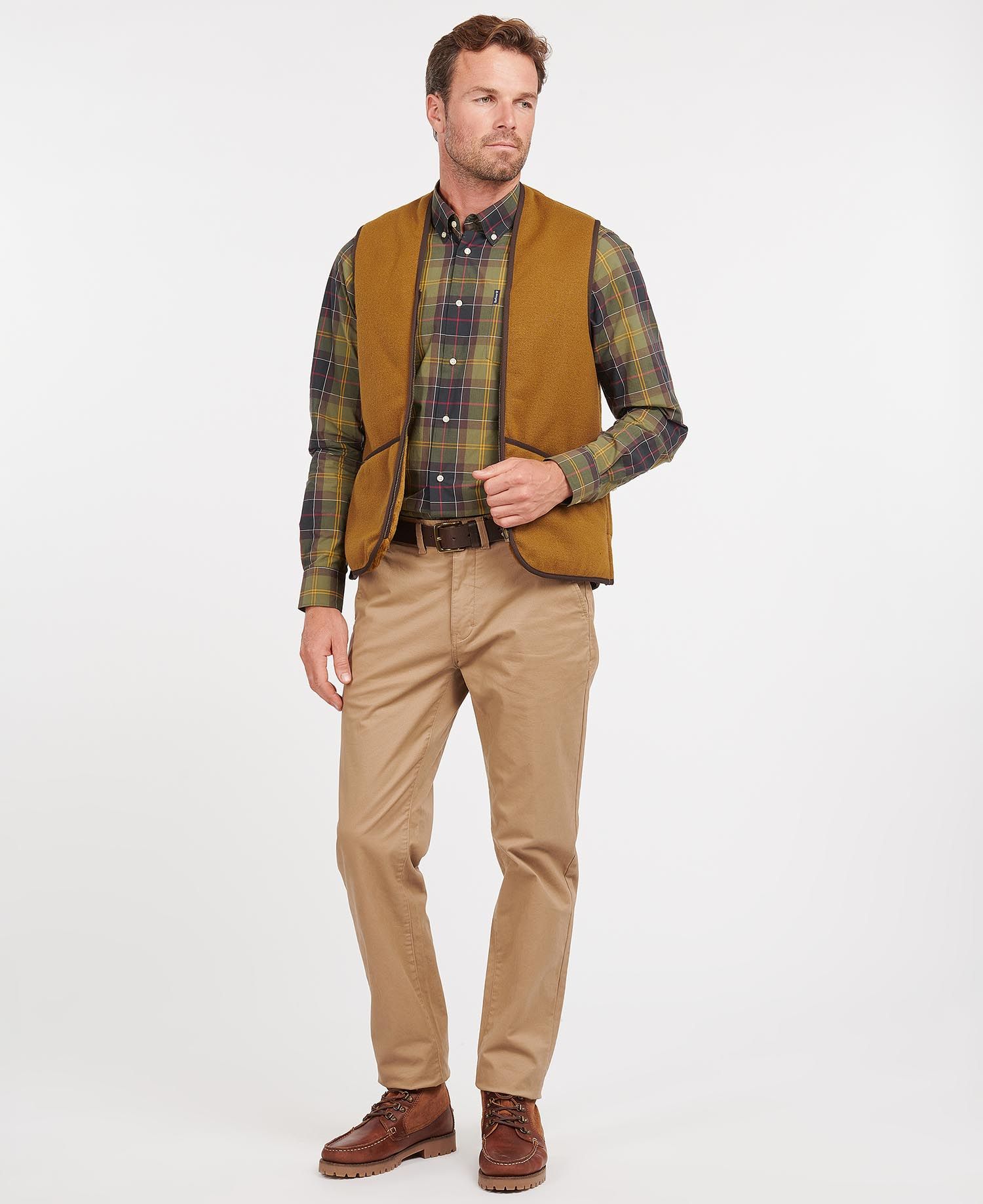 Barbour Warm Pile Waistcoat/Zip-In Liner