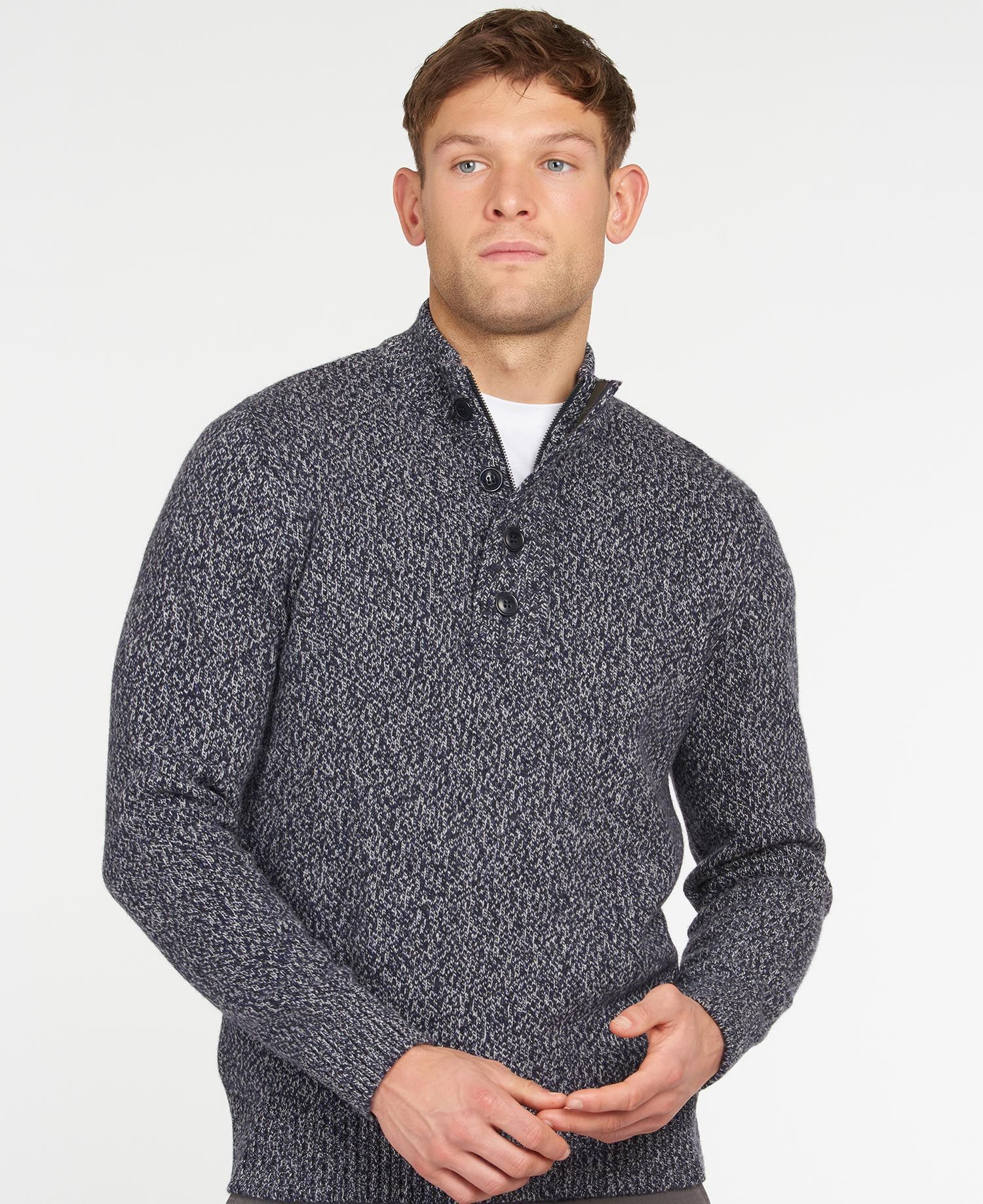 Barbour Sid Half Zip Jumper