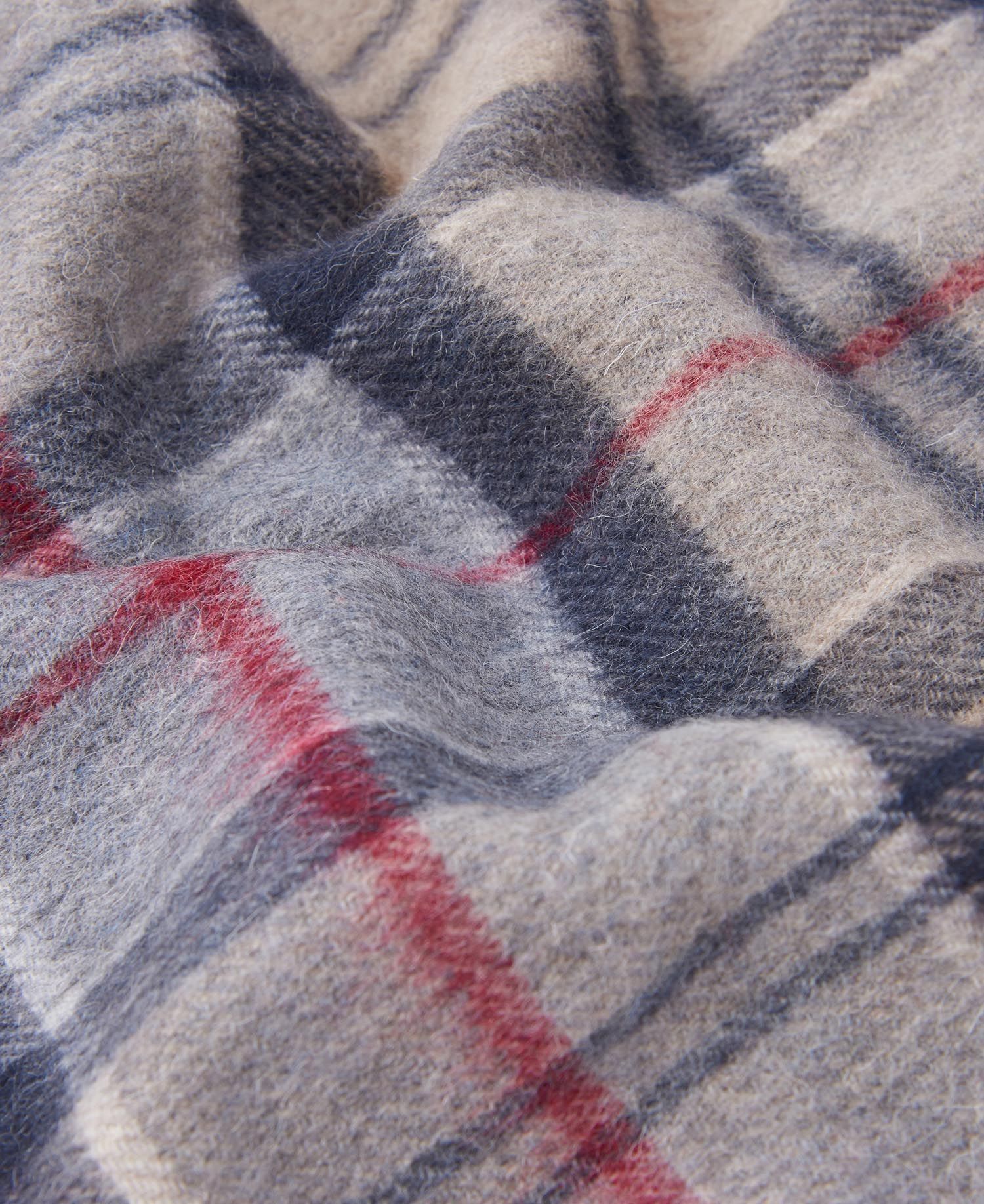 Barbour Wool & Cashmere Tartan Scarf
