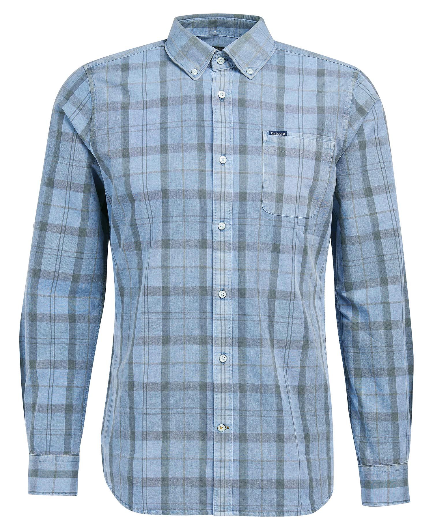 Barbour Overdyed Tartan Tailored Shirt
