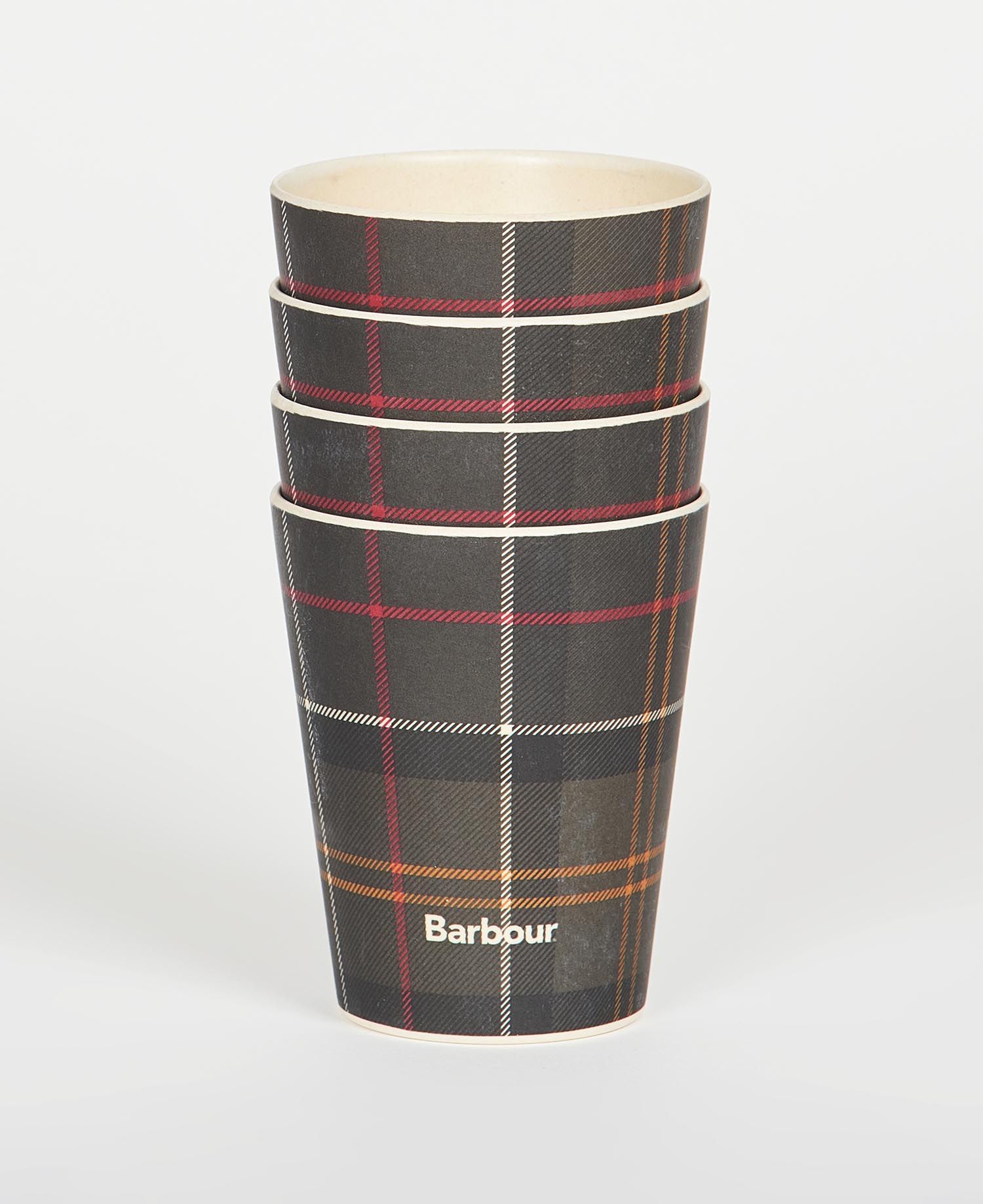 Barbour Set of 4 Bamboo Cups