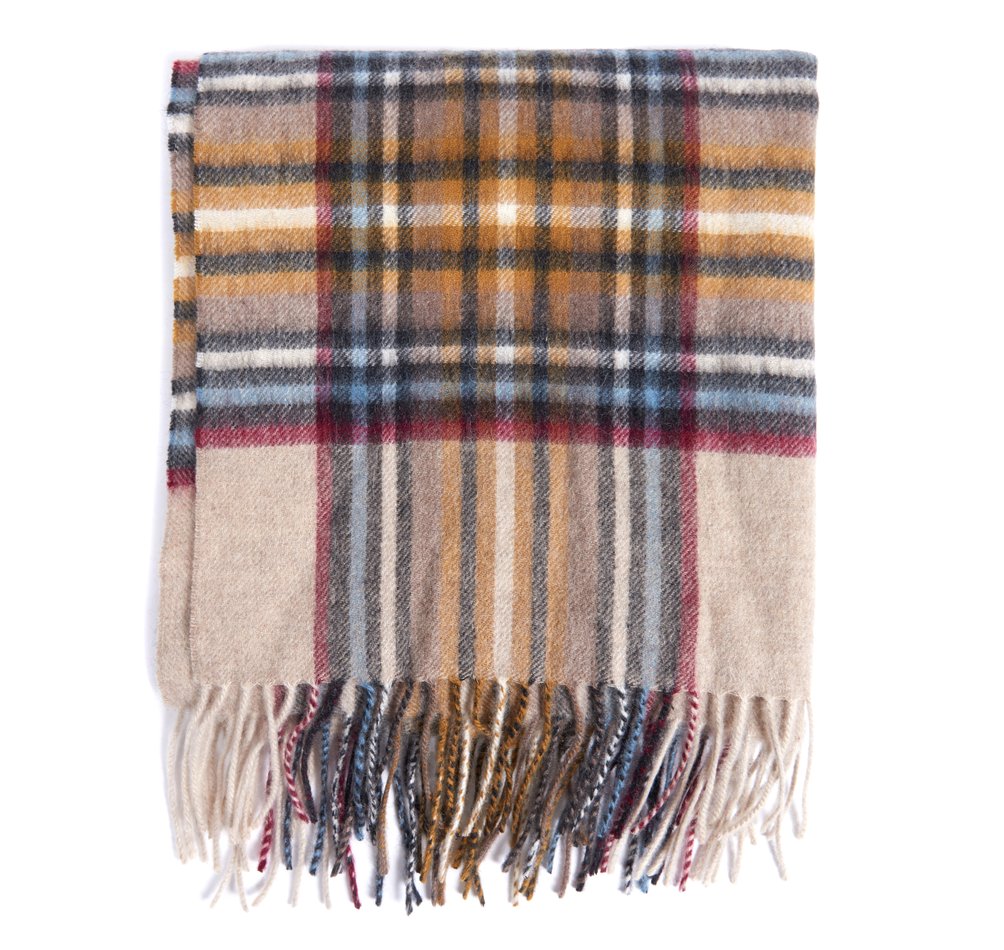 Barbour Lonnen Check Scarf