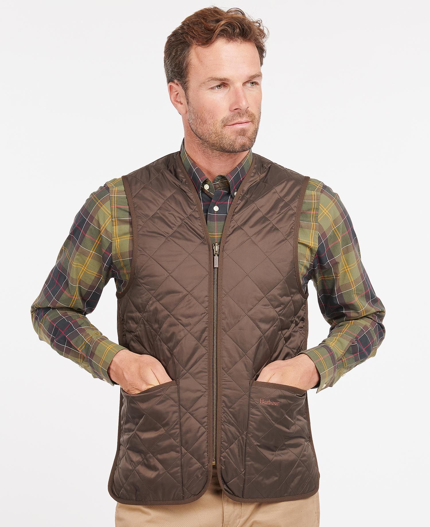 Barbour Quilted Waistcoat/Zip-In Liner
