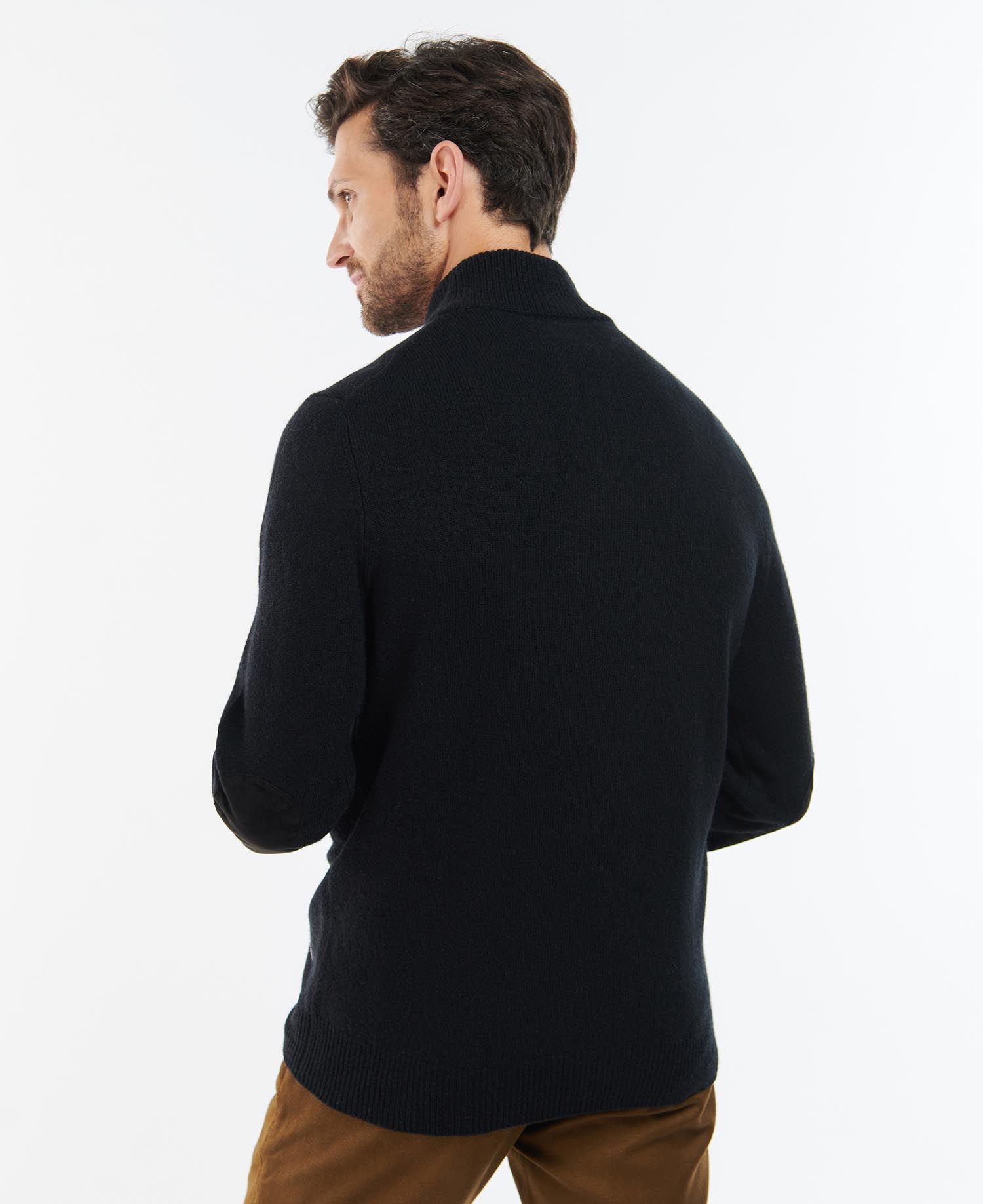 Barbour Essential Elbow Patch SweatShirt