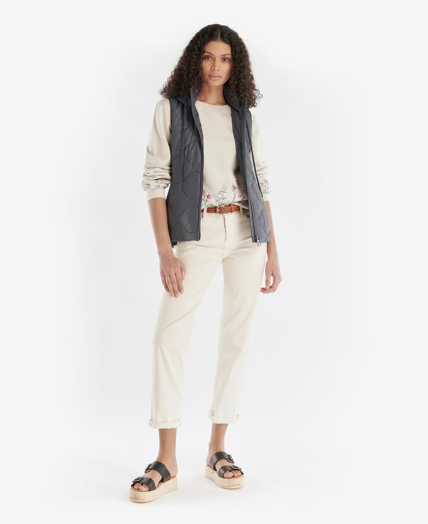 Barbour Thrift Gilet Quilted Sweat