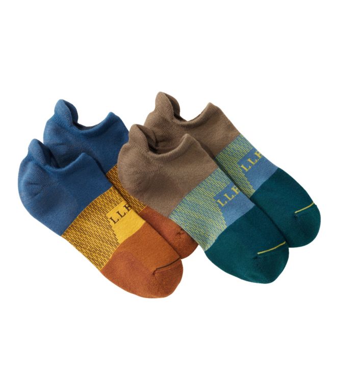 Adults' COOLMAX Athletic Ankle Socks, 2 Pair