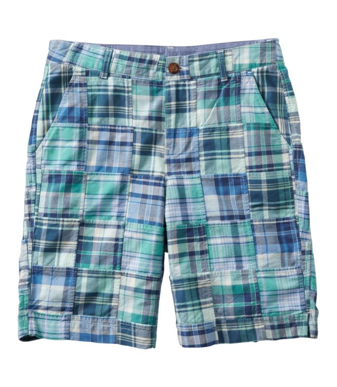 Women's Comfort Stretch Shorts, Patchwork Bermudas 9
