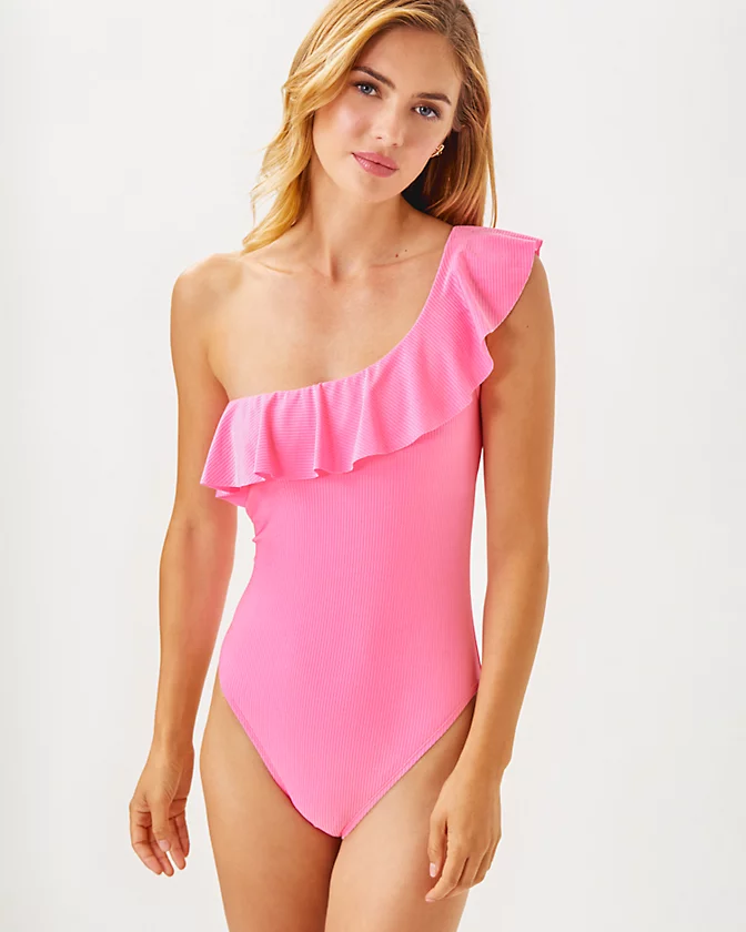 Caelum Ruffle One-Piece Swimsuit