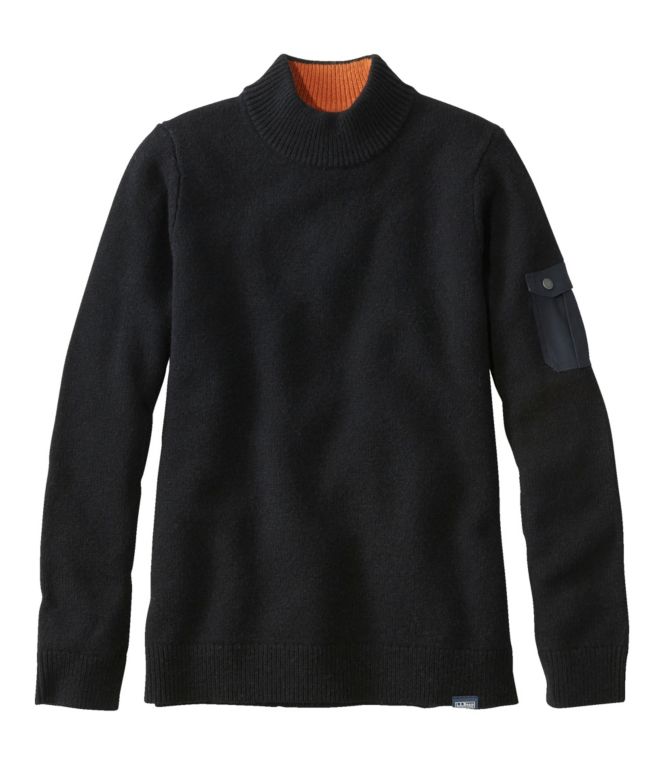 Women's Maine Guide Mock Crew Sweater