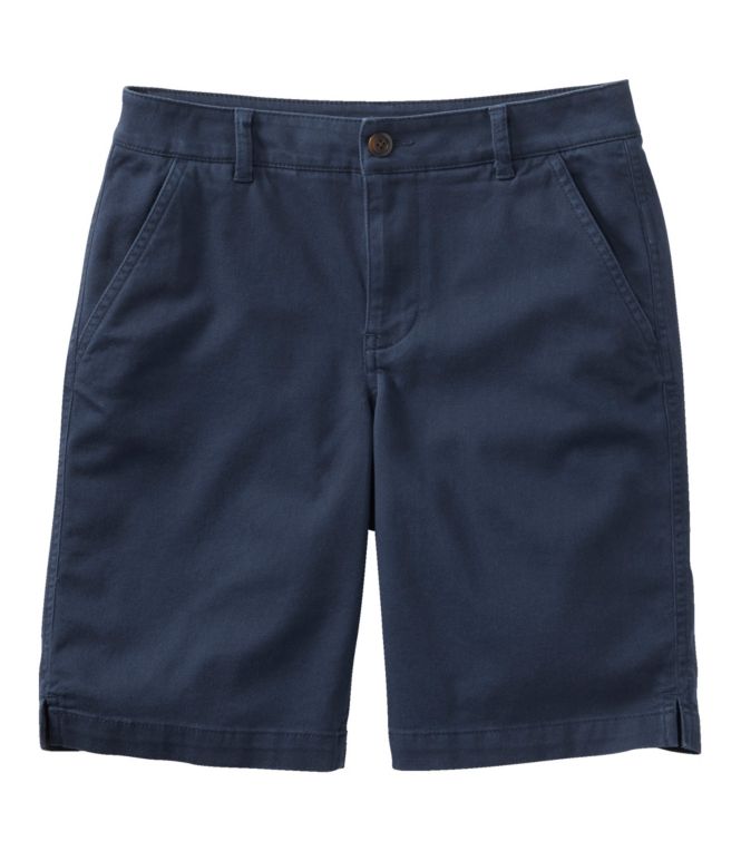 Women's Comfort Stretch Shorts, Chino Bermudas 9