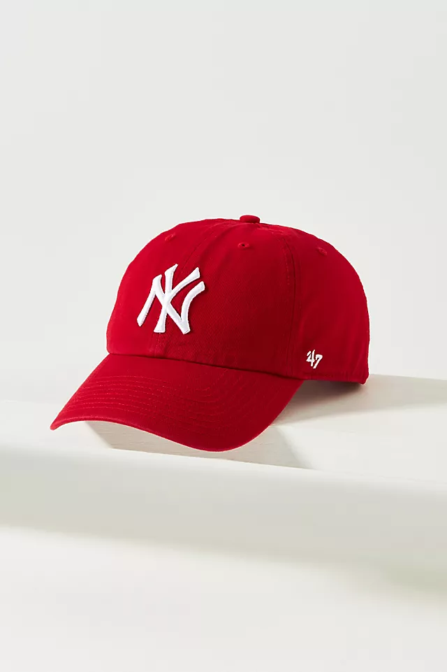 '47 NY Baseball Cap RED