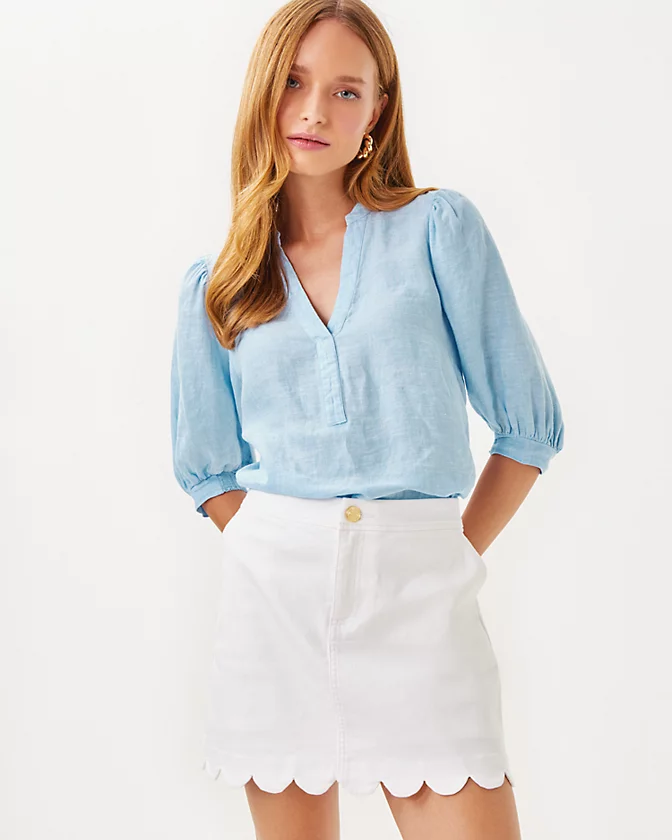 Colette Denim Skort