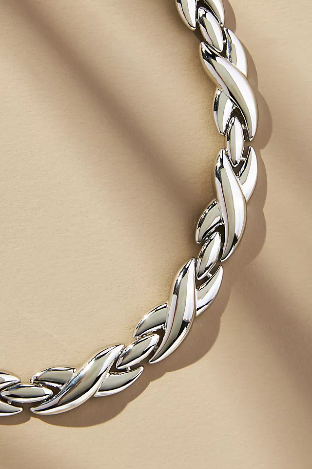 Braided Necklace SILVER