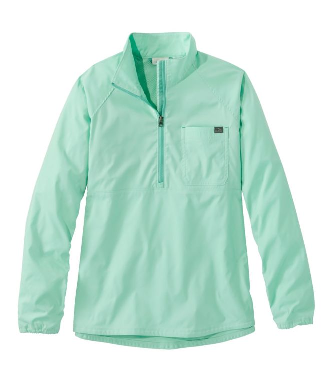 Women's Everyday SunSmart? Woven Shirt, Quarter-Zip Pullover
