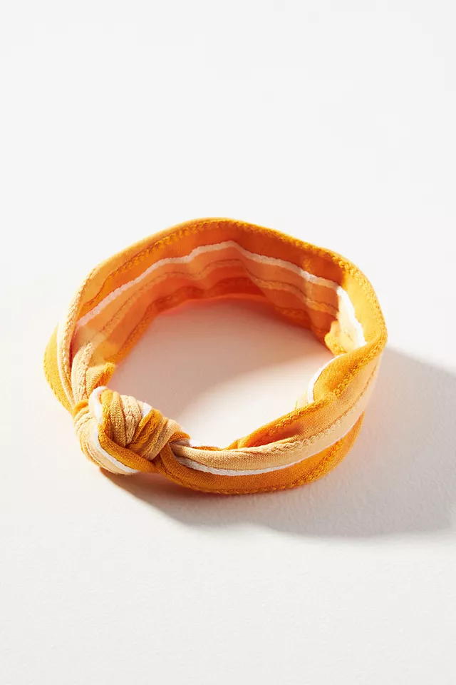 Knotted Stretch Headband GOLD