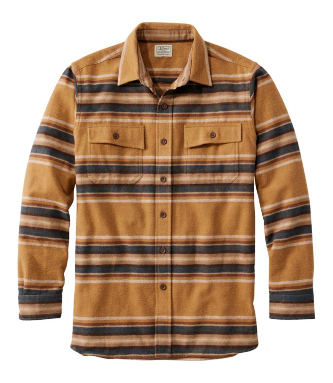 Men's Chamois Shirt, Slightly Fitted, Stripe