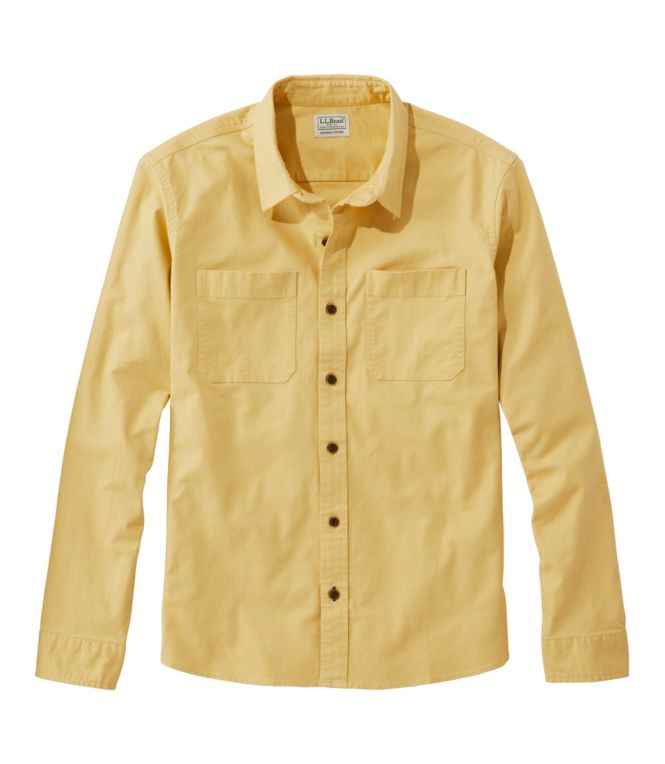 Men's BeanFlex? Twill Shirt, Slightly Fitted Untucked Fit, Long-Sleeve