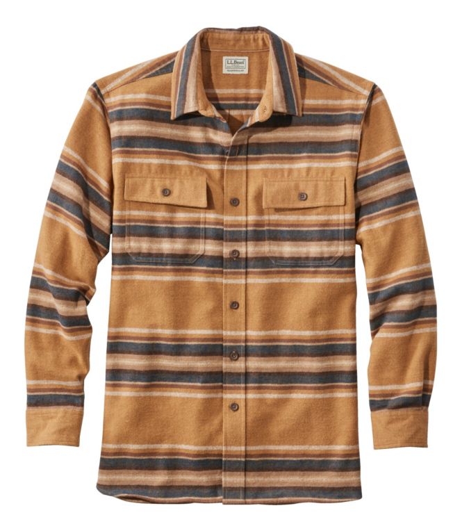 Men's Chamois Shirt, Traditional Fit, Stripe
