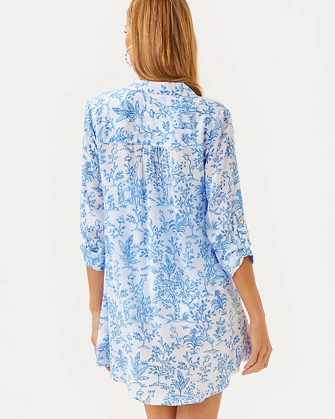 Natalie Shirtdress Cover-Up