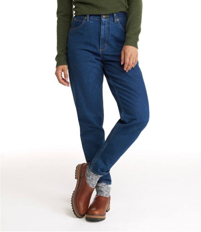 Women's Double L? Jeans, Ultra High-Rise Comfort Waist Tapered Leg