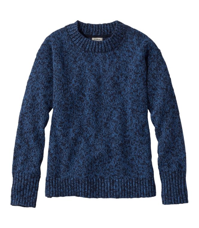 Women's Cotton Ragg Sweater, Crewneck