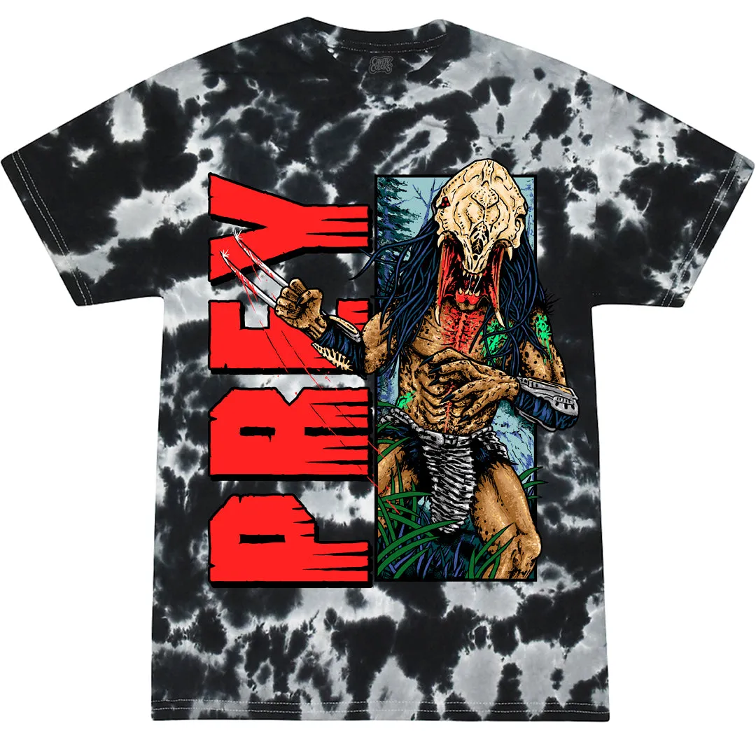 PREY: NOW YOU BLEED - T-SHIRT (BURNING ASH TIE DYE)