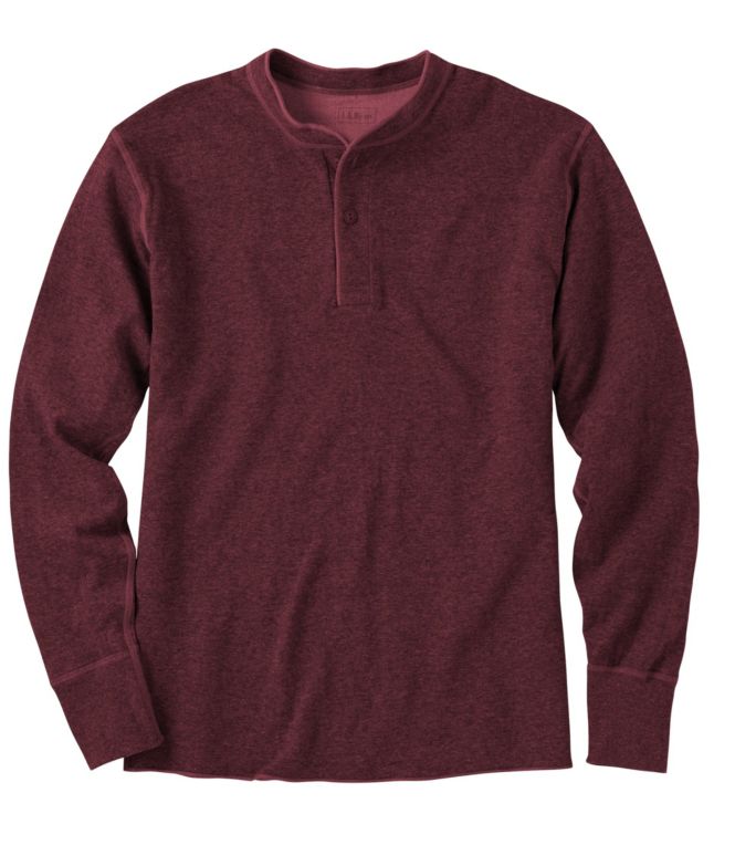 Men's Two-Layer River Driver's Shirt?, Traditional Fit Henley