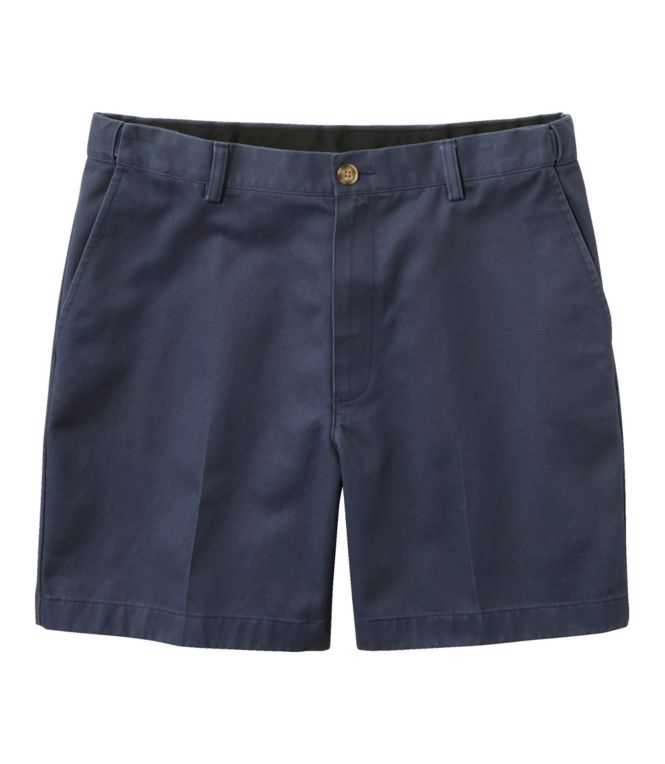 Men's Wrinkle-Free Double L? Chino Shorts, Natural Fit, Hidden Comfort Waist, 6