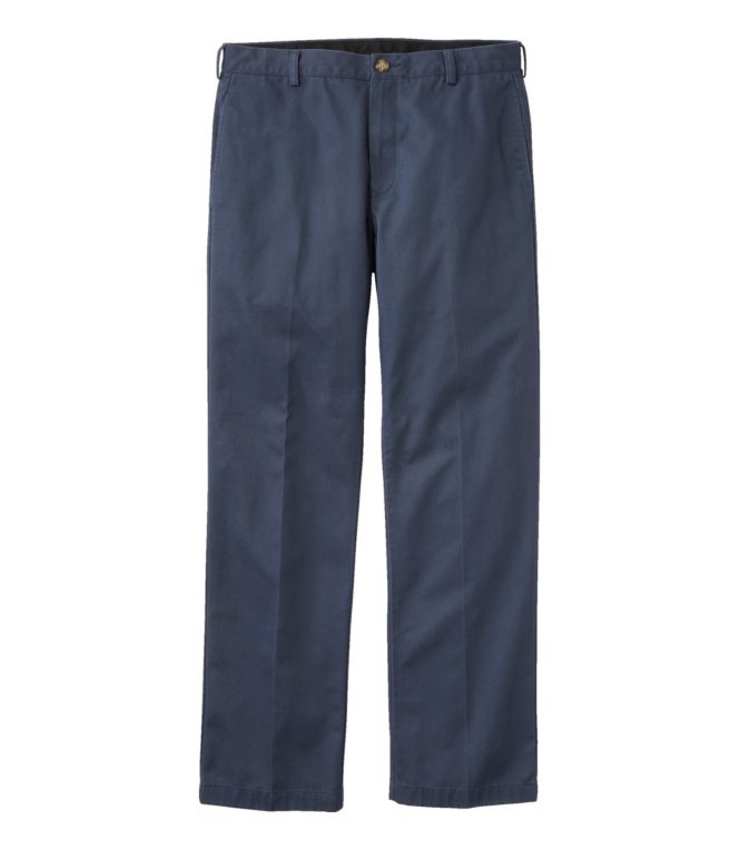 Men's Wrinkle-Free Double L? Chinos, Standard Fit, Plain Front