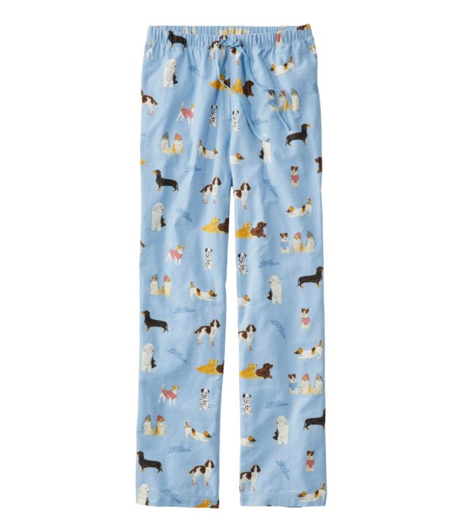 Women's L.L.Bean Flannel Sleep Pants, Print
