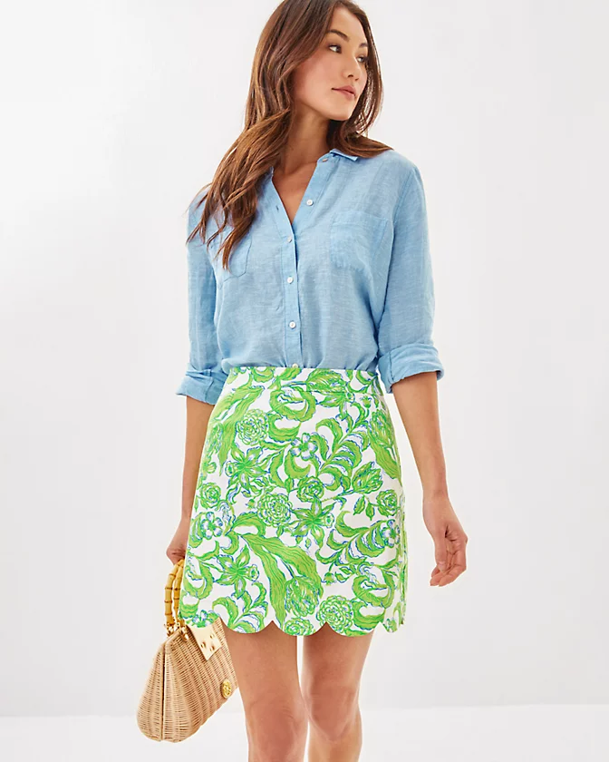 Tropper Mini Skirt