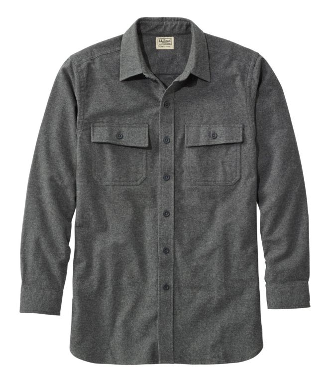Men's Chamois Shirt, Slightly Fitted