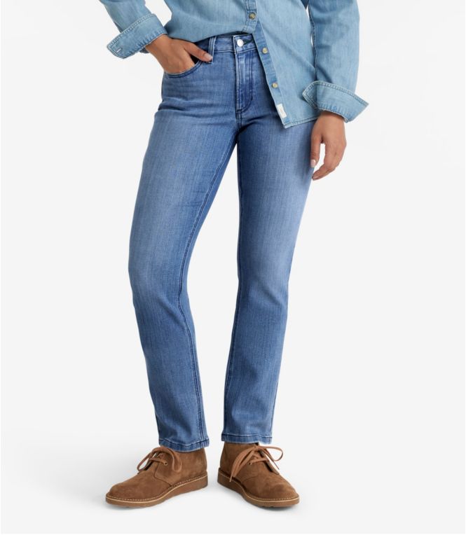 Women's BeanFlex? Jeans, Mid-Rise Straight-Leg