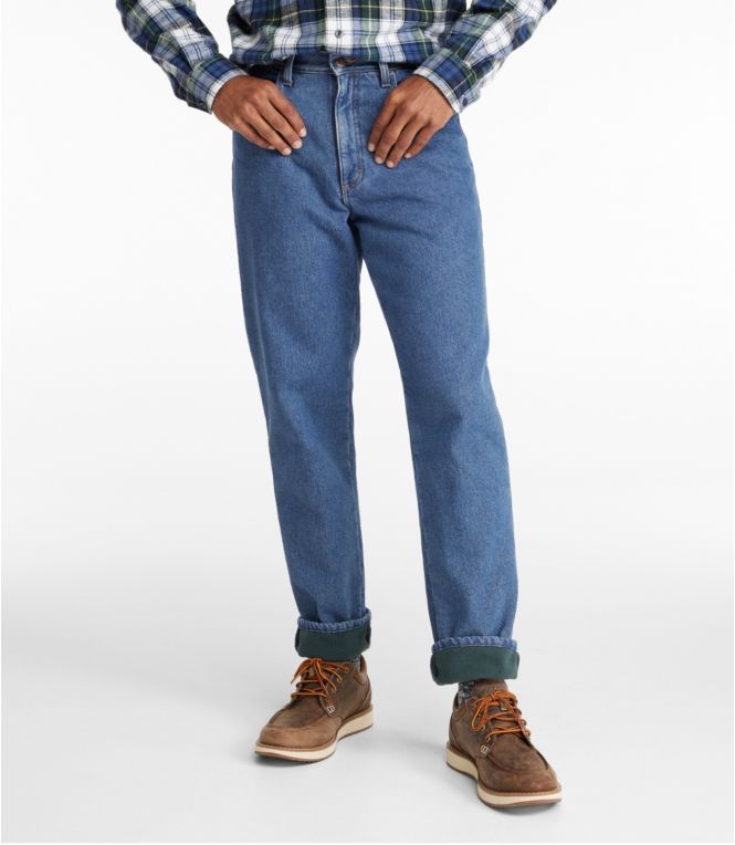 Men's Double L® Jeans, Classic Fit, Fleece-Lined