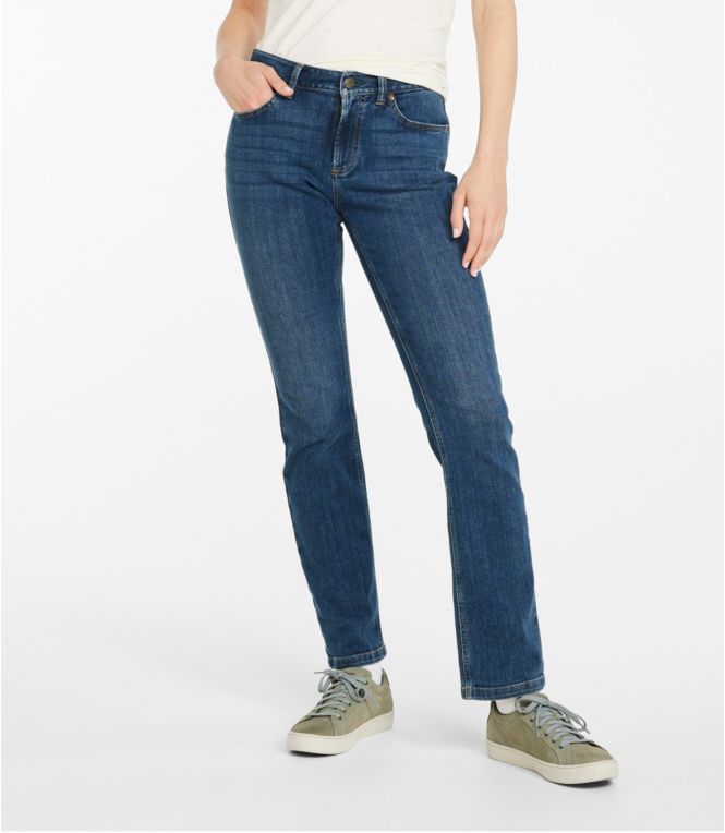 Women's BeanFlex? Jeans, Mid-Rise Straight-Leg
