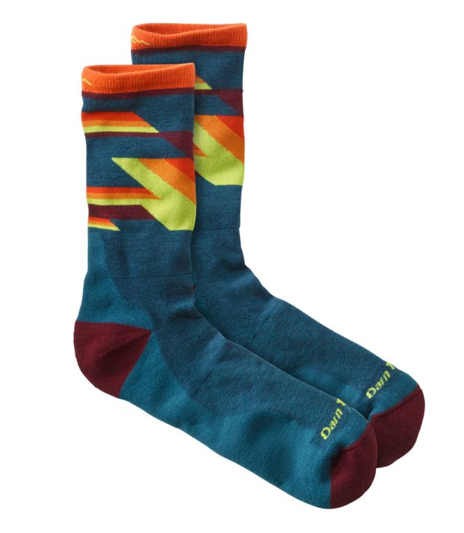 Men's Darn Tough Bolt Ultra-Light Cushion Running Socks, Micro-Crew
